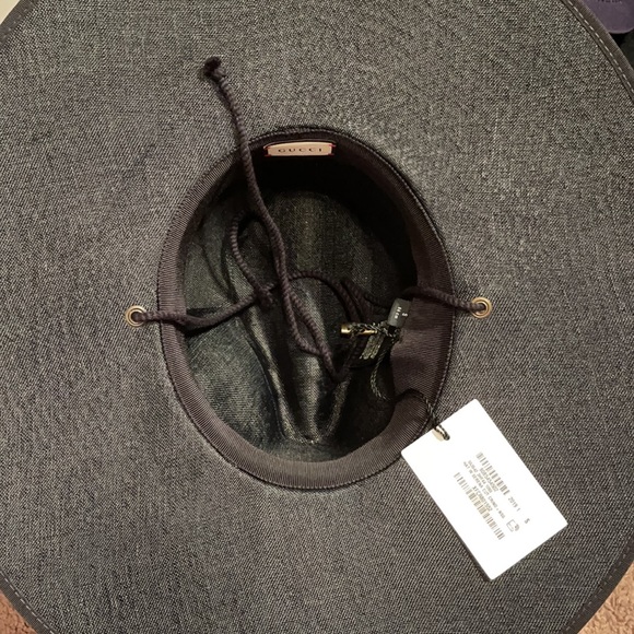 GUCCI WIDE-BRIMMED HAT new - Picture 14 of 16